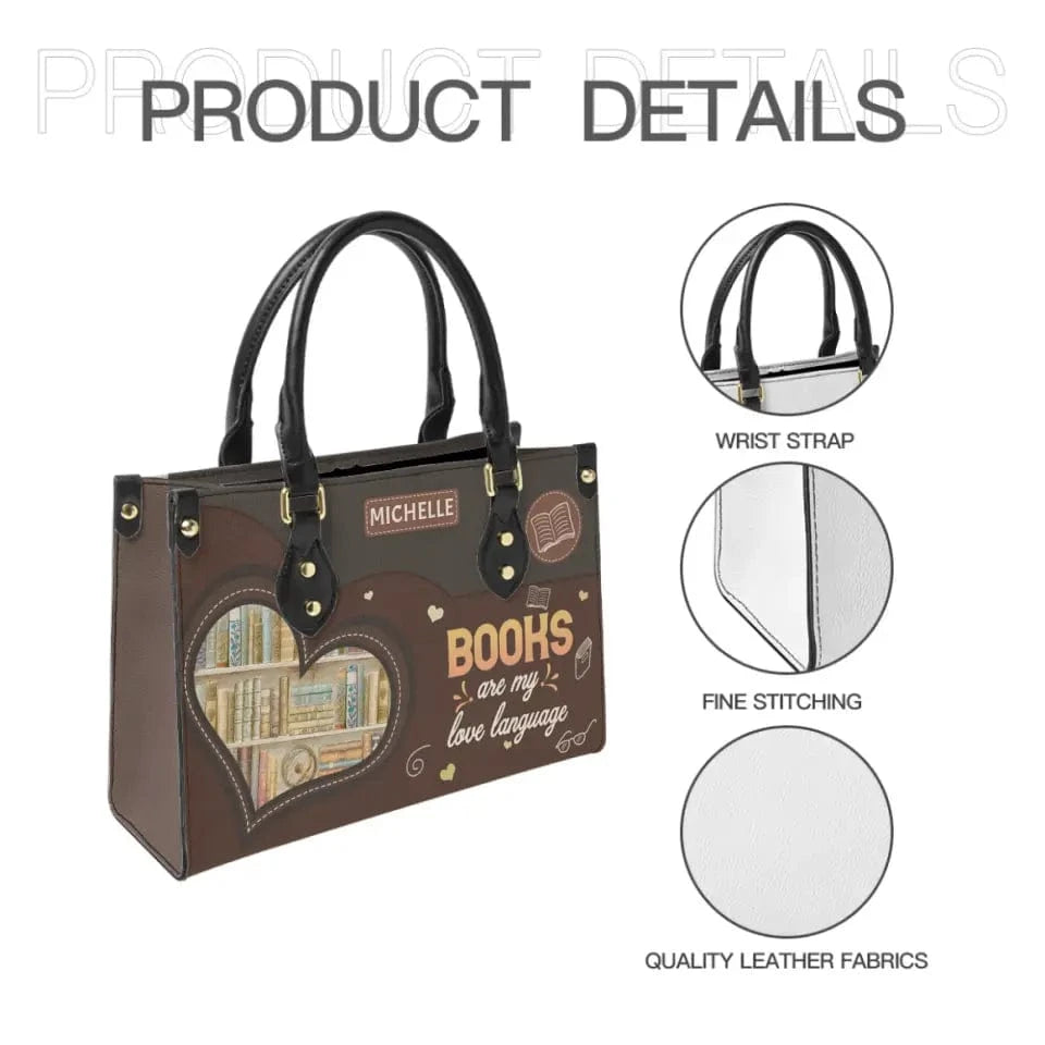 Book Nerd Chic: Tote Your Tomes with Our Personalized Leather Handbags