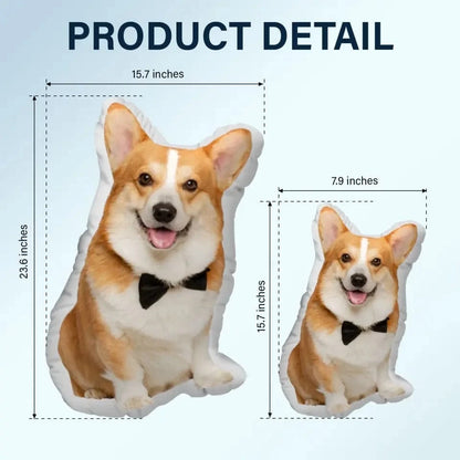 Custom Photo Pillow - Gift For Friends, Lovers, Husband, Wife And Dog & Cat Pet Lovers - Personalized Custom Shape Pillow