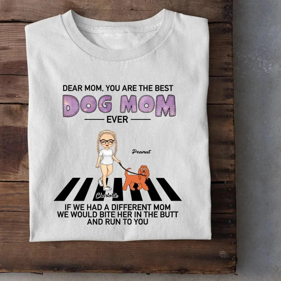 Personalized Custom T Shirt - Dogs Run To You, Gift For Dog Mom
