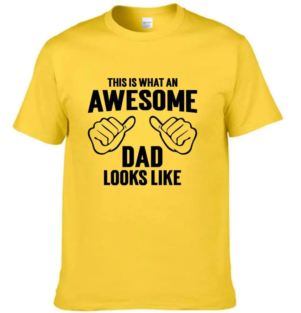AWESOME DAD T-Shirt - This Is What An Dad Looks Like