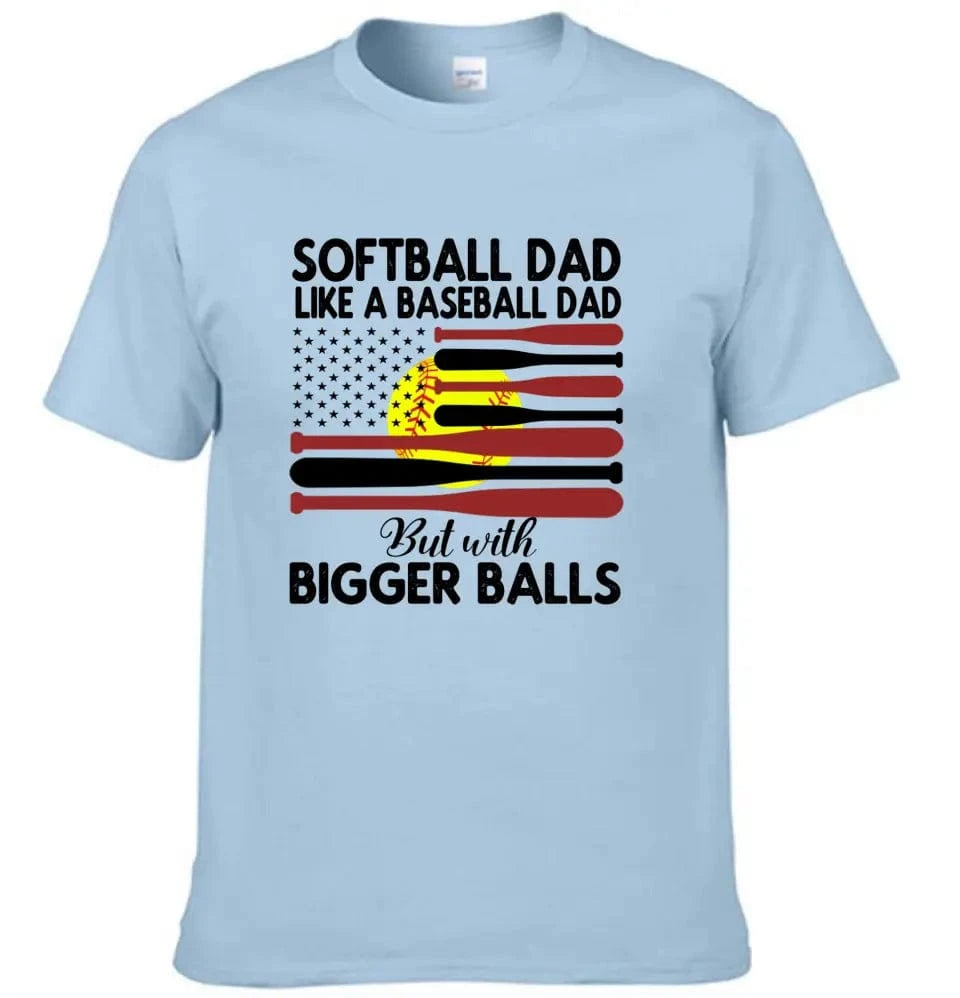 Softball T-shirt,  Gift For Dad, Gift For Softball Lovers