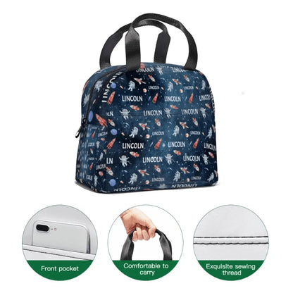 Personalized Custom Space Backpack with Name School Season Gift