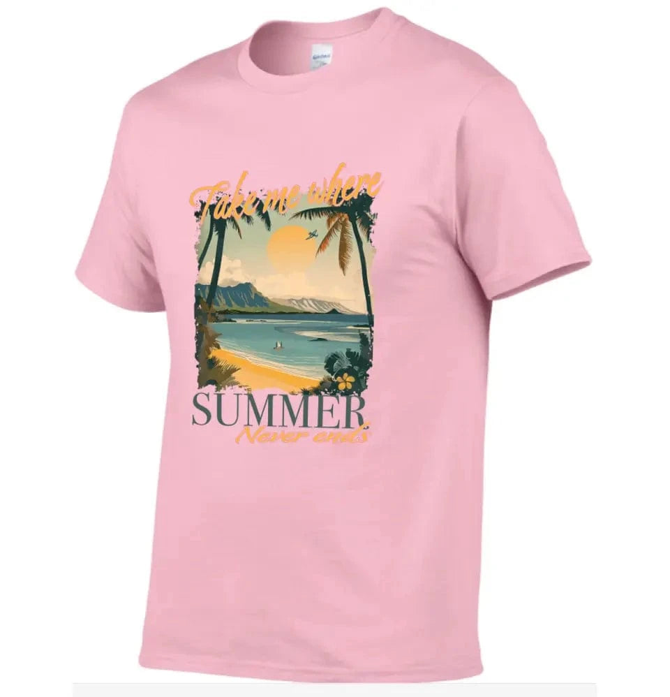 Take Me Where Summer Never Ends Summer T-Shirt