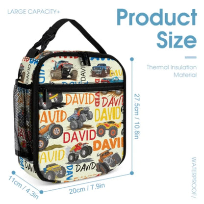 Truck Car Personalized Name Custom Backpacks - Opening Season Gift for Kids