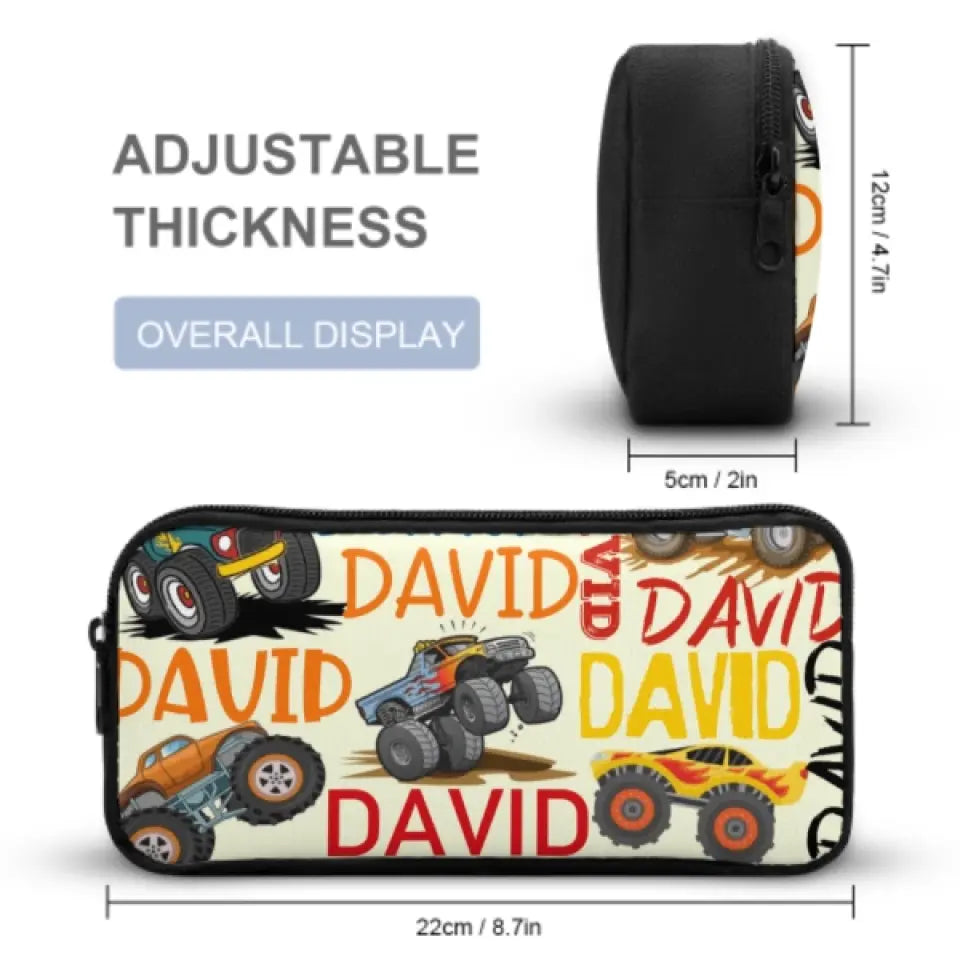 Truck Car Personalized Name Custom Backpacks - Opening Season Gift for Kids