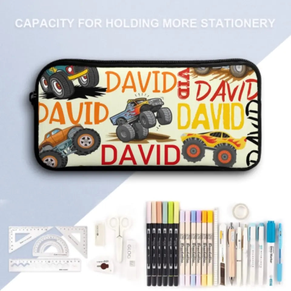 Truck Car Personalized Name Custom Backpacks - Opening Season Gift for Kids