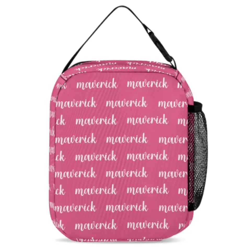 Full width name customized backpack