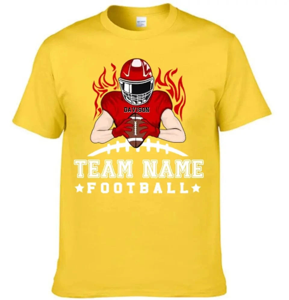 Football Season - Personalized American Football Team Shirt - A Gift for Football Player,Lovers