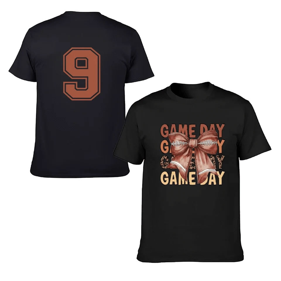 Game Day - Season shirts with Personalised dates - A Gift for Football Fans,Lovers,Supporters