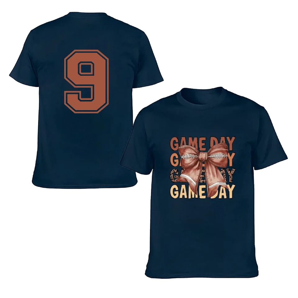 Game Day - Season shirts with Personalised dates - A Gift for Football Fans,Lovers,Supporters