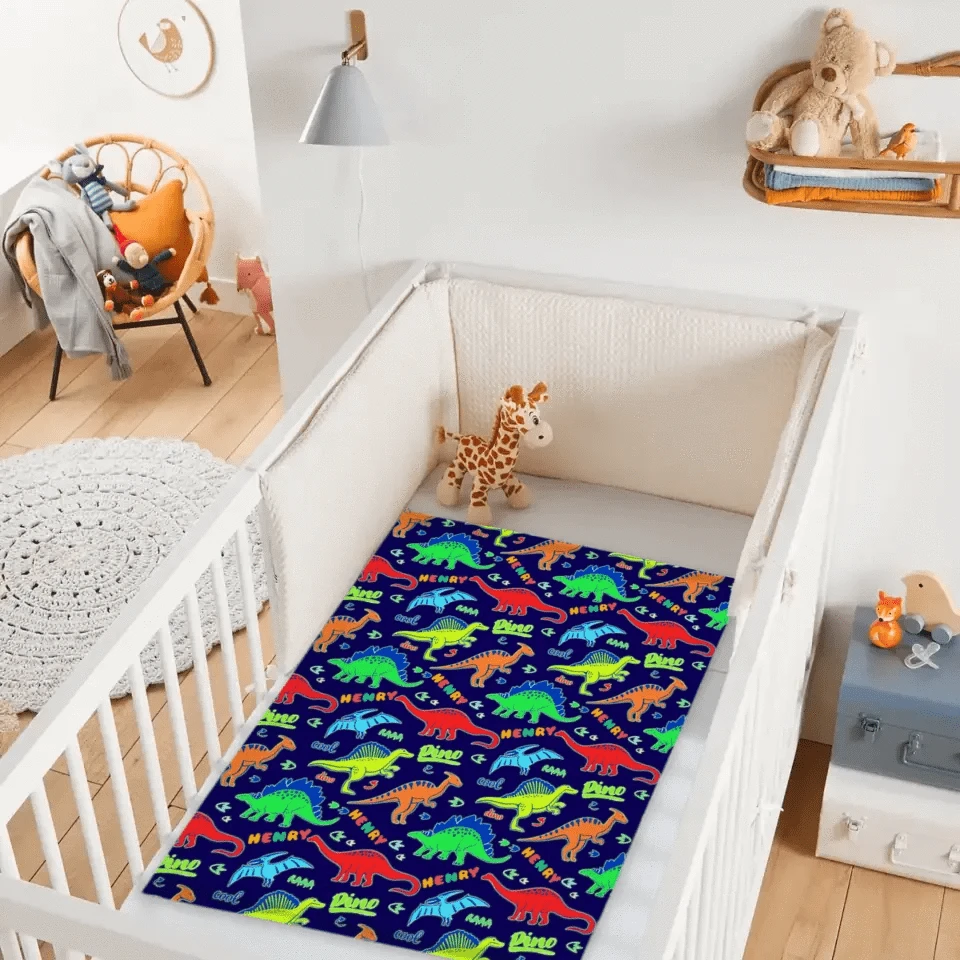 Raaa! Cool Fluorescent Cartoon Dinosaur Blanket - Gift For Kids Who Love Dinosaurs!