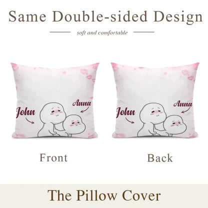 Custom Personalized Double Sided Printed Pillowcase - Fun Valentine's Day Gift Ideas for Him/Her