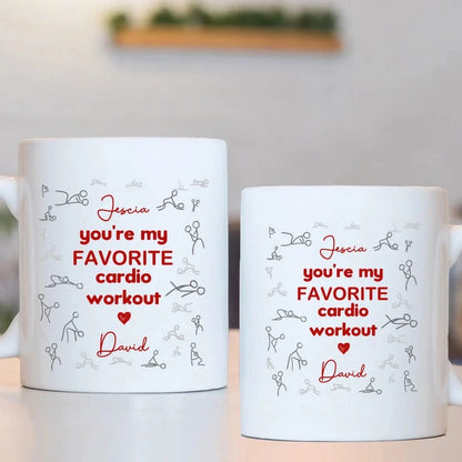 Favorite Aerobic Exercise - Personalized Mugs - Gifts for Your Loved Ones