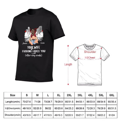 Customized Safe Driving Reminder T-shirt - Personalized Name and Character Safe Driving Themed Couple's Clothes -  A Gift For Husband,Boyfriend