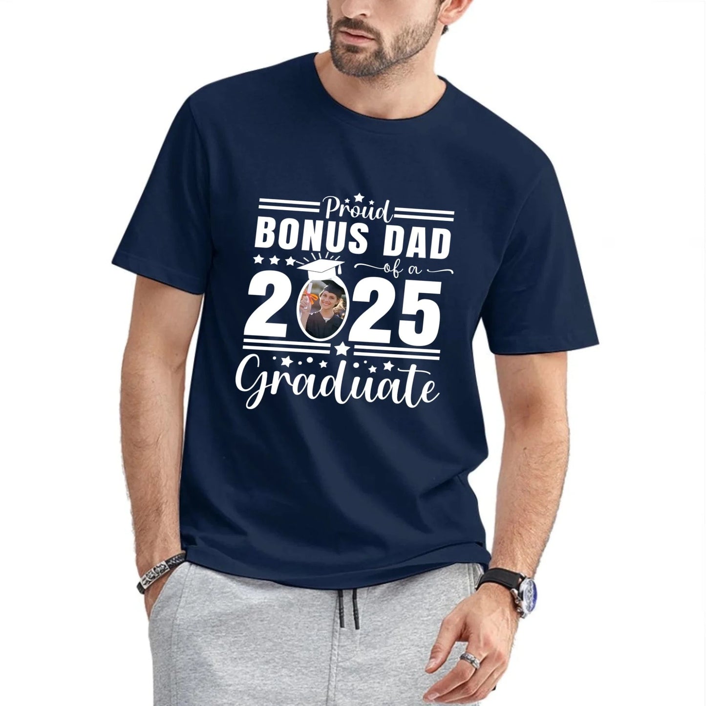 Personalized Proud Graduate Shirt, Custom Photo Cap