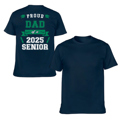 Customized Graduation Theme T-shirt - Personalised Title,Year,Name Graduation Season Apparel - A Gift For Family,BFF,Brother,Sister,Friend