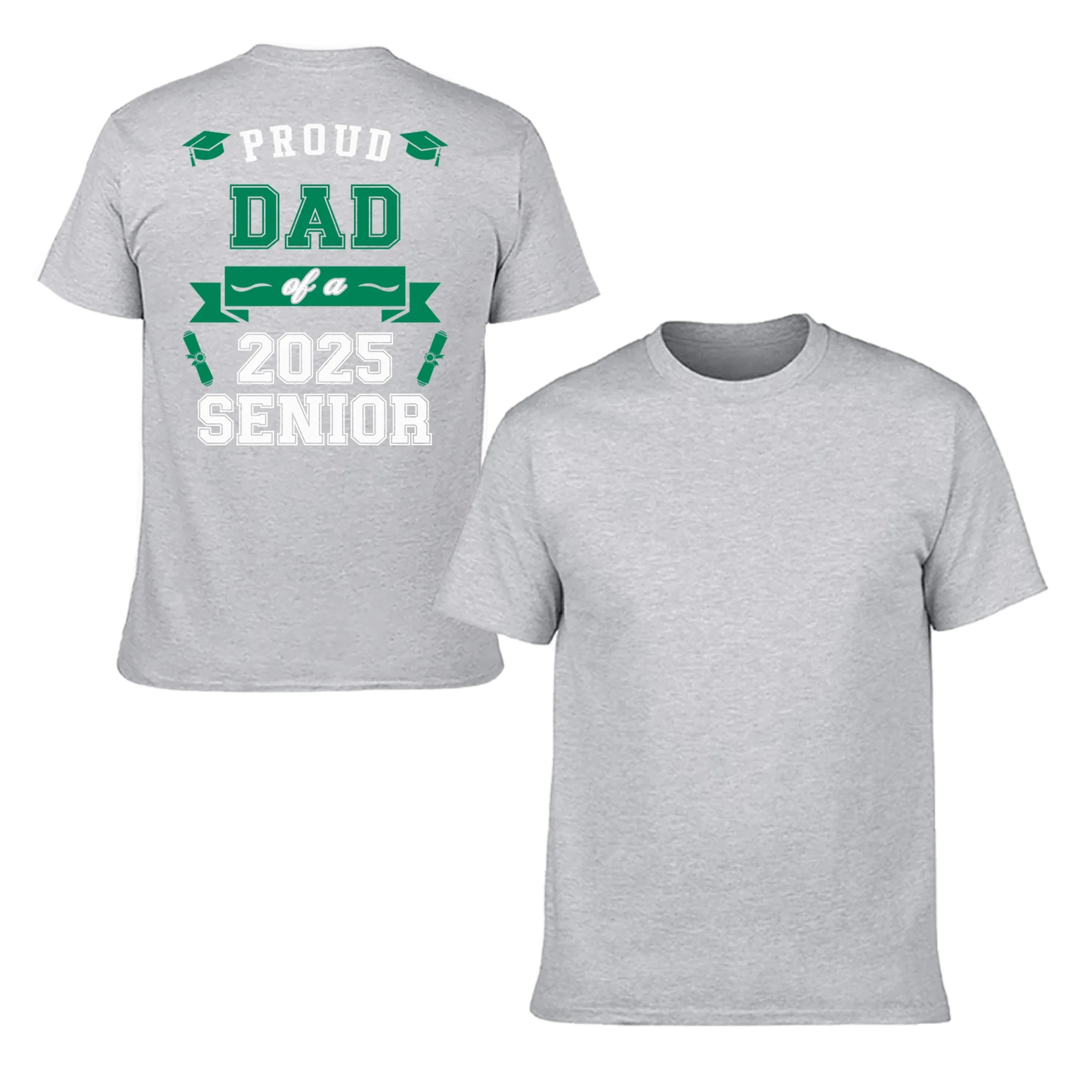 Customized Graduation Theme T-shirt - Personalised Title,Year,Name Graduation Season Apparel - A Gift For Family,BFF,Brother,Sister,Friend