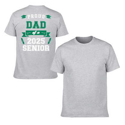 Customized Graduation Theme T-shirt - Personalised Title,Year,Name Graduation Season Apparel - A Gift For Family,BFF,Brother,Sister,Friend