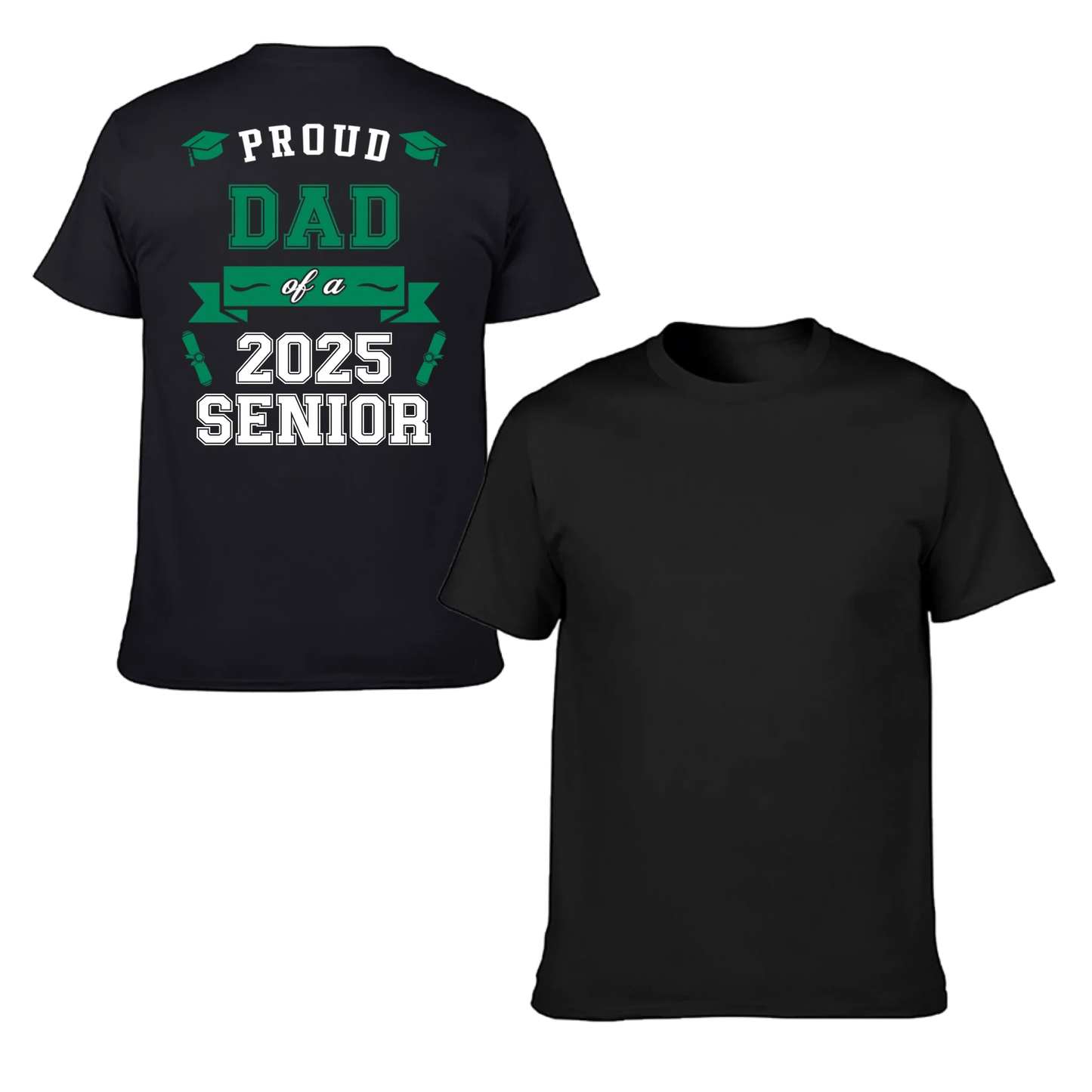 Customized Graduation Theme T-shirt - Personalised Title,Year,Name Graduation Season Apparel - A Gift For Family,BFF,Brother,Sister,Friend