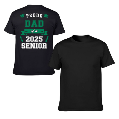 Customized Graduation Theme T-shirt - Personalised Title,Year,Name Graduation Season Apparel - A Gift For Family,BFF,Brother,Sister,Friend