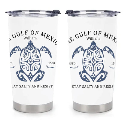 Custom Gulf of Mexico Printed Mugs - Personalised Name Gulf of Mexico Themed Printed Trendy Mugs - A Gift For Family,Friend,BFF