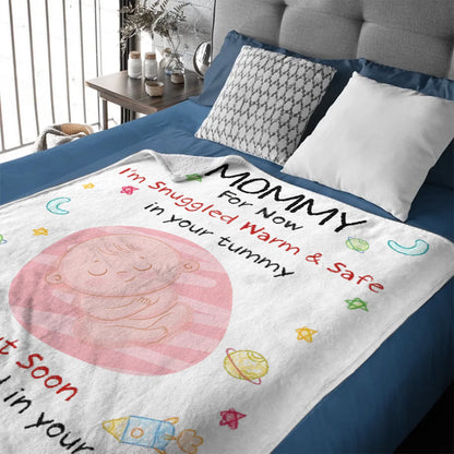 Personalized Baby Blessing Blanket - Custom Keepsake Gift for Newborns & Families