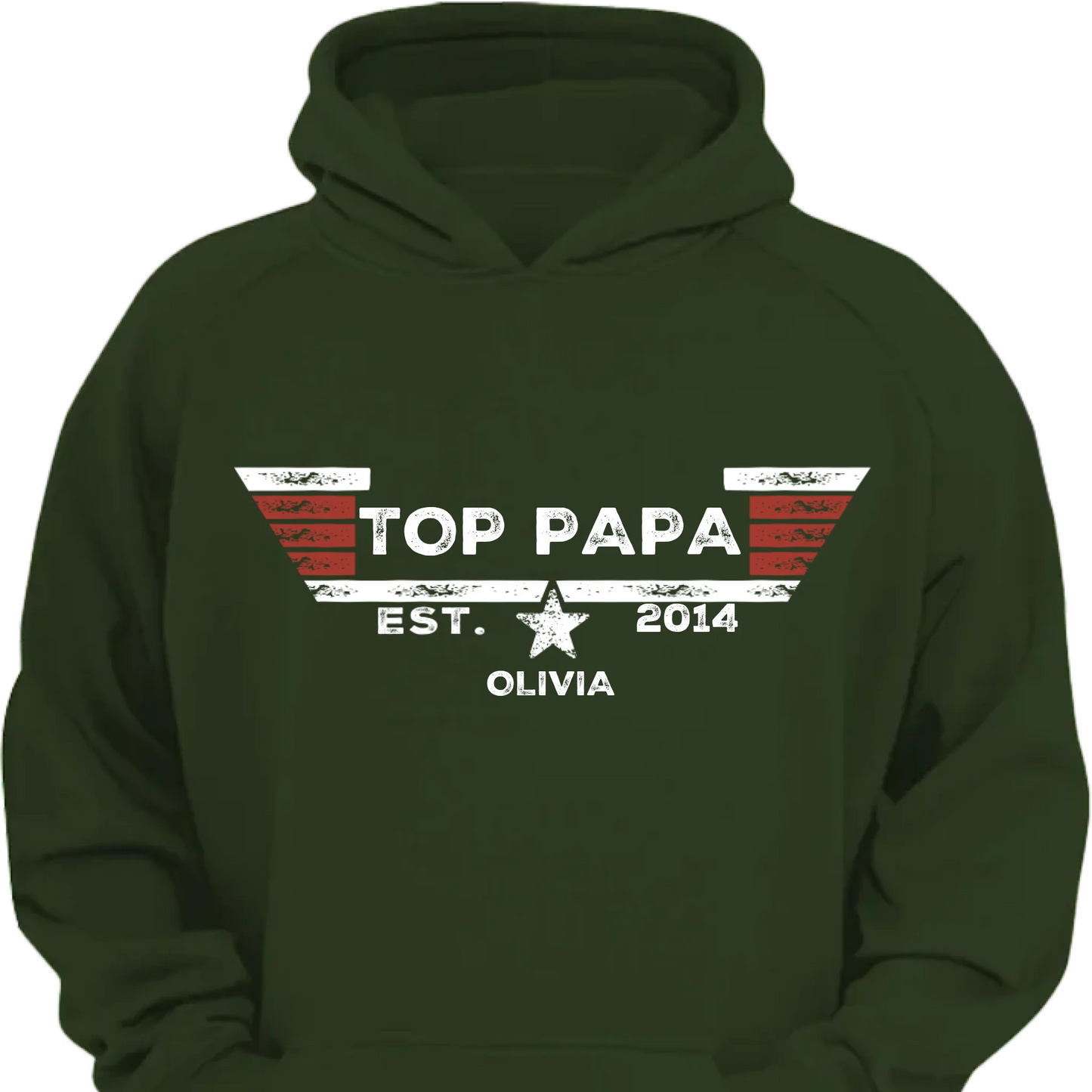 Hoodie Army Green3