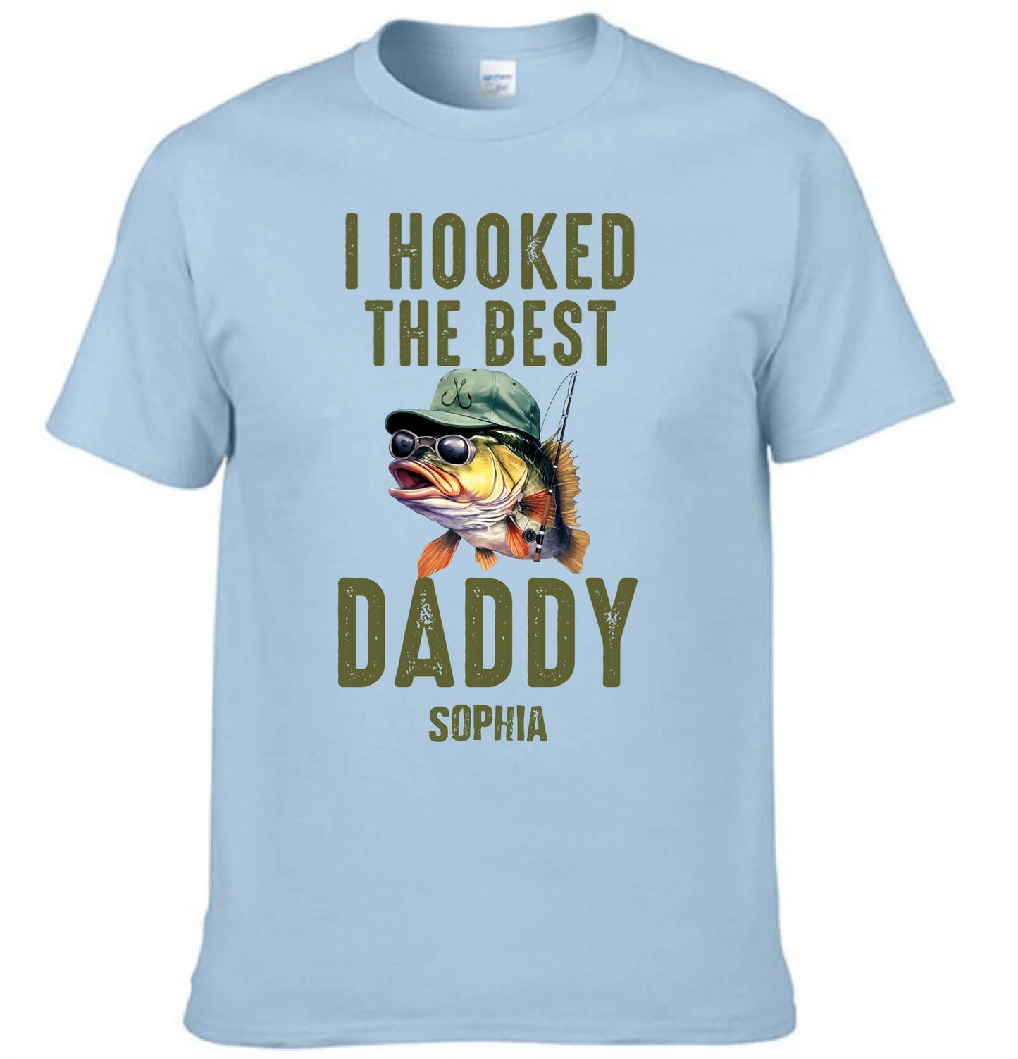 We Hooked The Best Dad, Grandpa, Papa - Personalized Shirt Father's Day