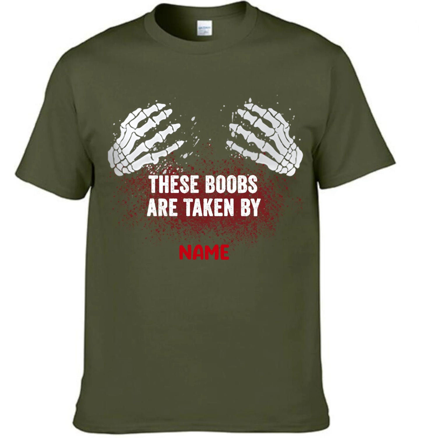 Beard - These boobs are taken by - Custom Name