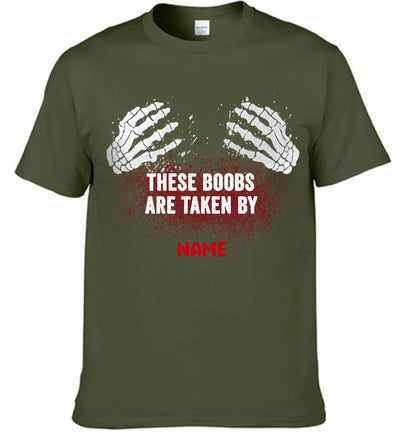 Beard - These boobs are taken by - Custom Name