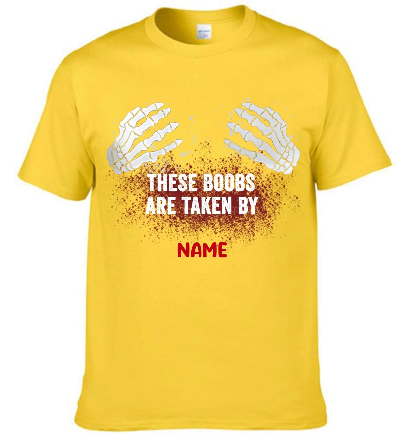 Beard - These boobs are taken by - Custom Name