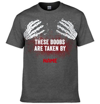 Beard - These boobs are taken by - Custom Name