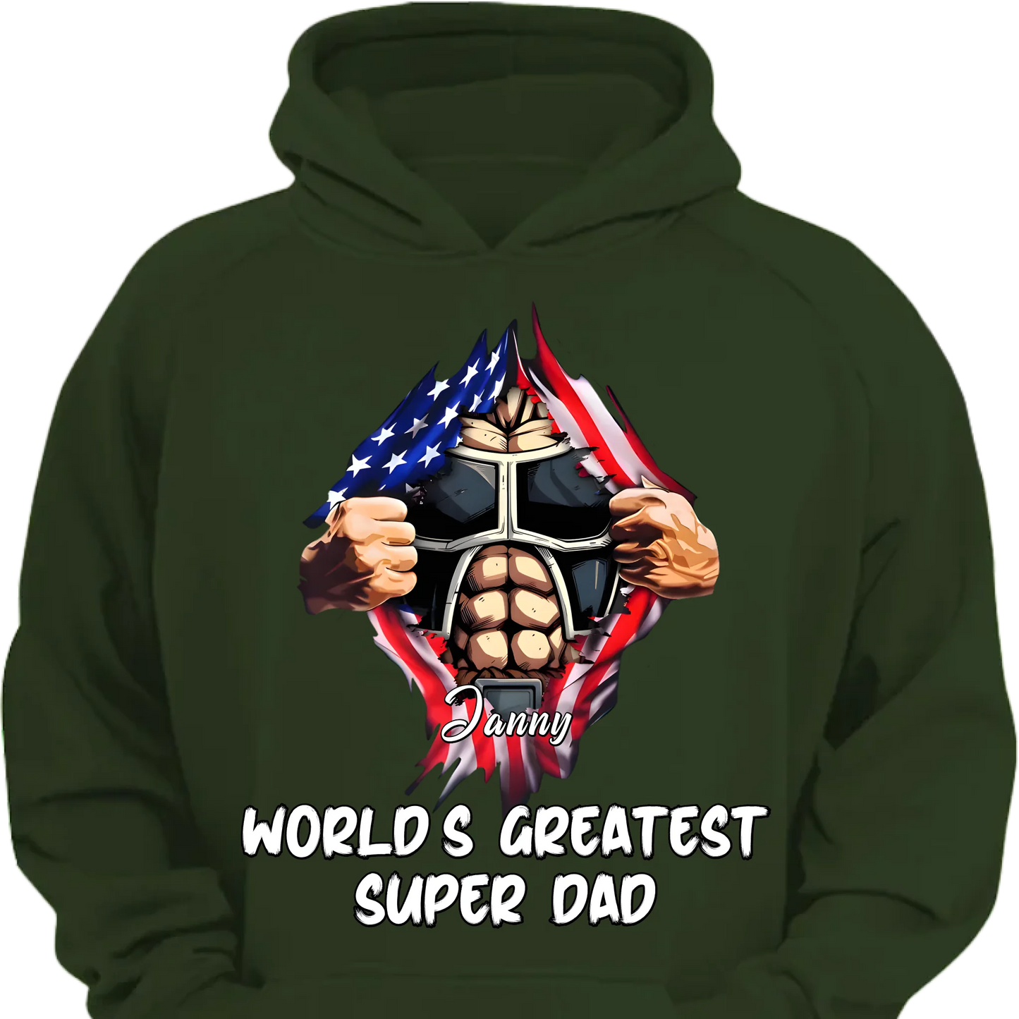 Hoodie Army Green3