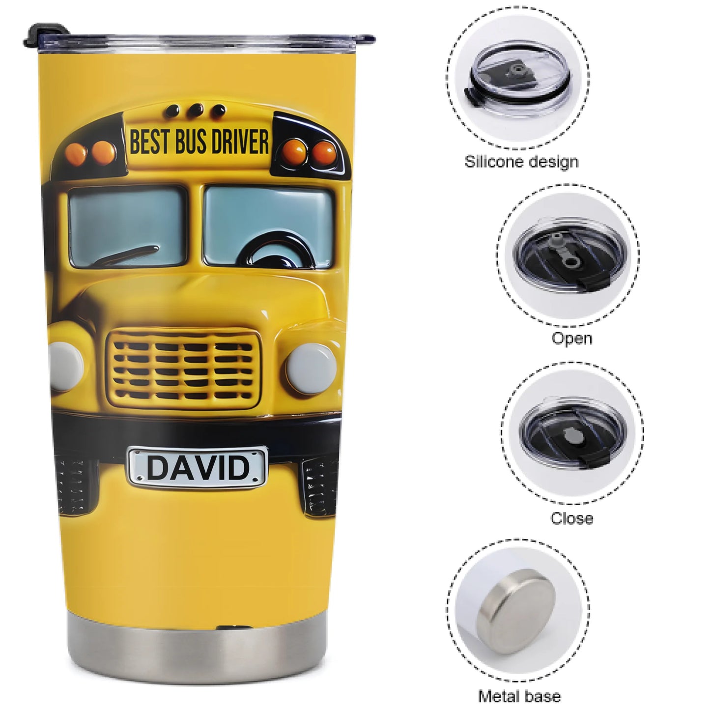 Best Bus Driver - Personalized Name Mug