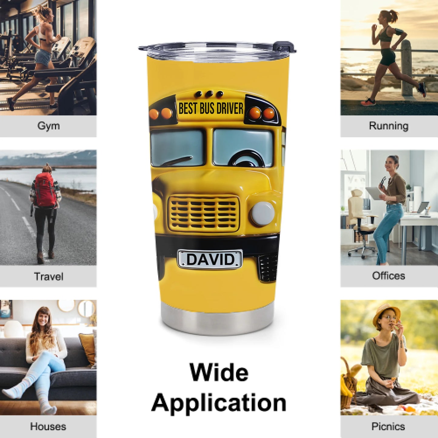 Best Bus Driver - Personalized Name Mug