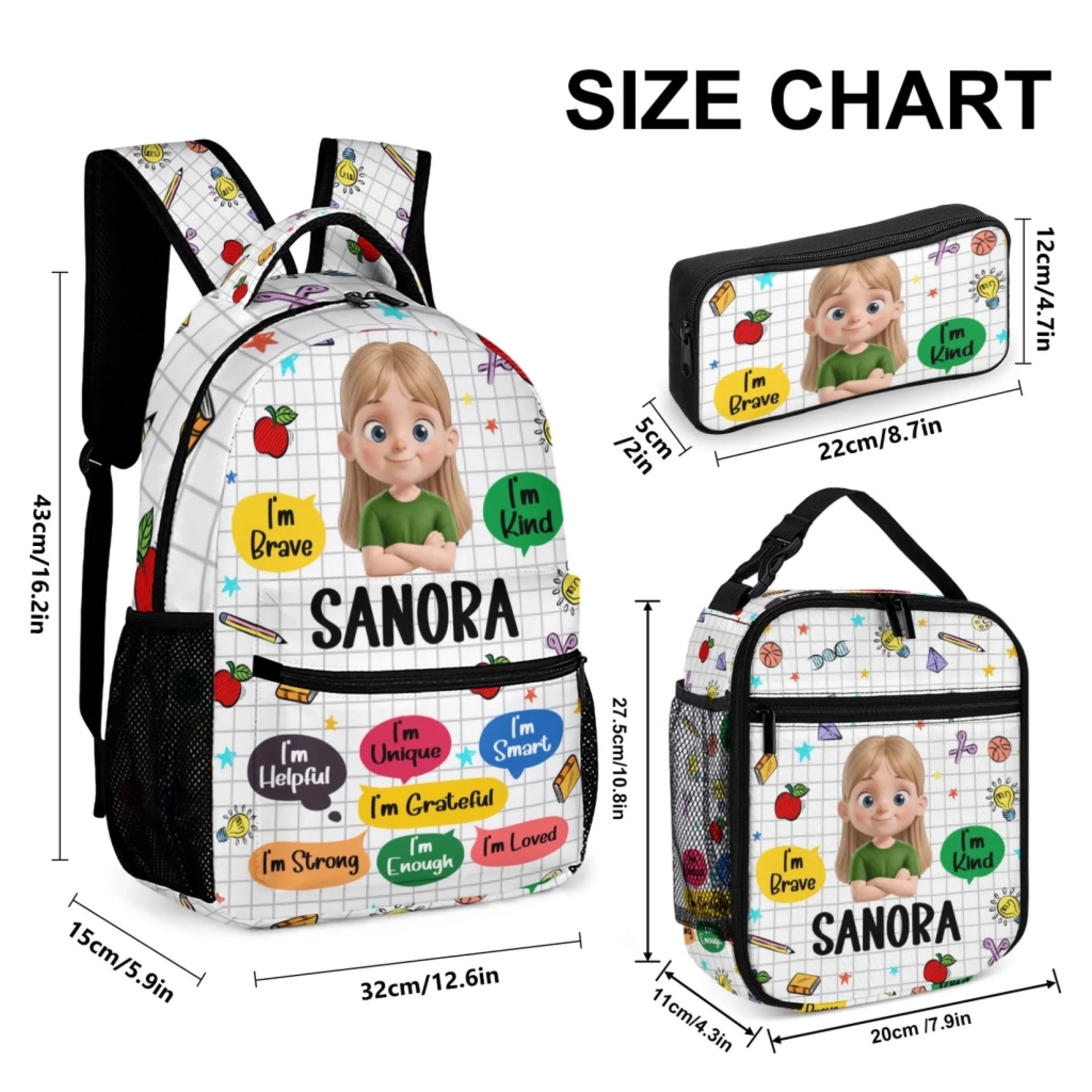 I'm Kind I'm Brave | Personalized Backpack1_SG4LKM706197B-2