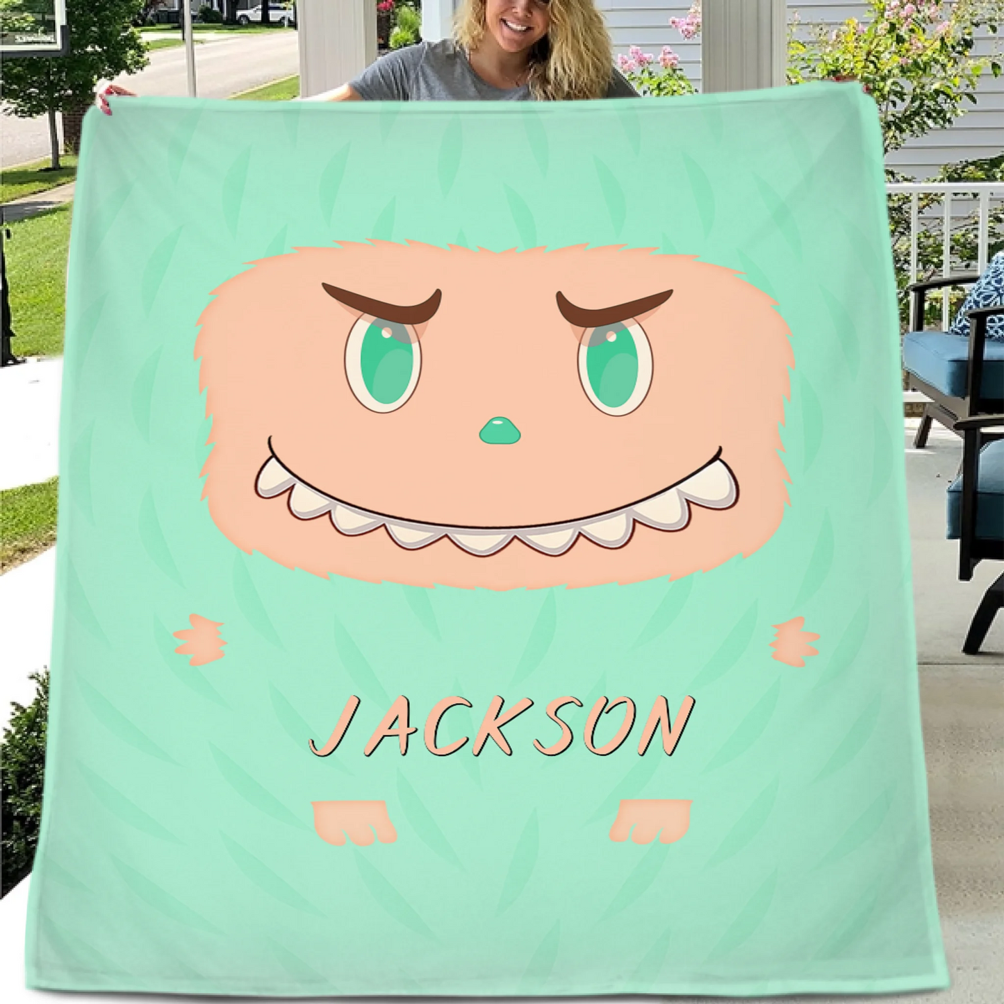 Personalized Name Custom Elf Custom Blanket - Gifts for Elf Dolls Lovers