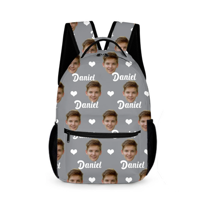 free shipping✈️ Customized Boys Backpacks Personalized with Face Prints