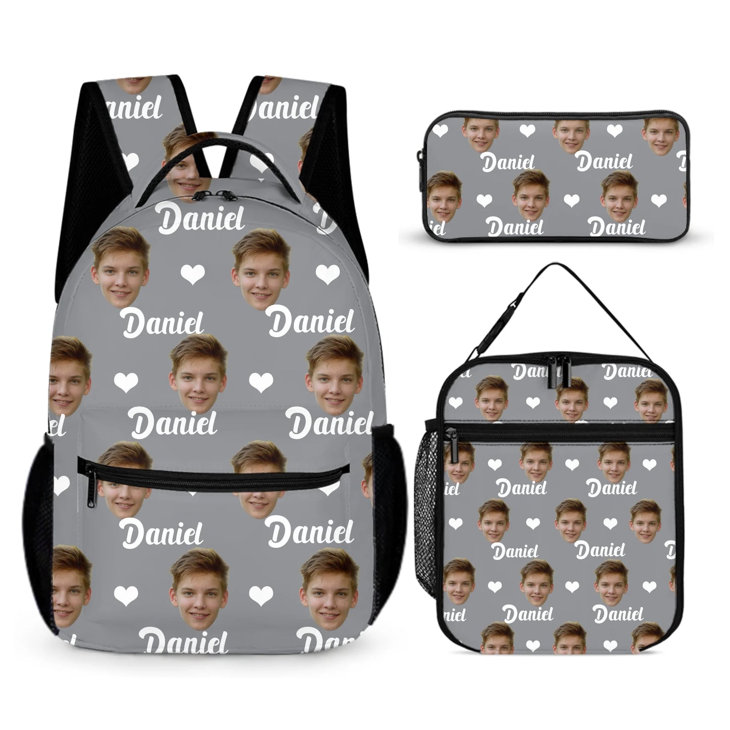 free shipping✈️ Customized Boys Backpacks Personalized with Face Prints