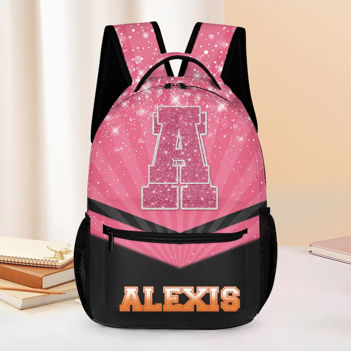 free shipping✈️  Customized Backpack - Personalized Glitter Monogrammed Name Bags for Kindergarten, Preschool and Elementary School Children✨
