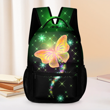free shipping✈️  Dazzling Butterfly Name Customized Backpack - School Season Gift for Kids🦋