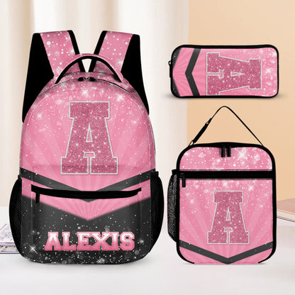 free shipping✈️  Customized Backpack - Personalized Glitter Monogrammed Name Bags for Kindergarten, Preschool and Elementary School Children✨