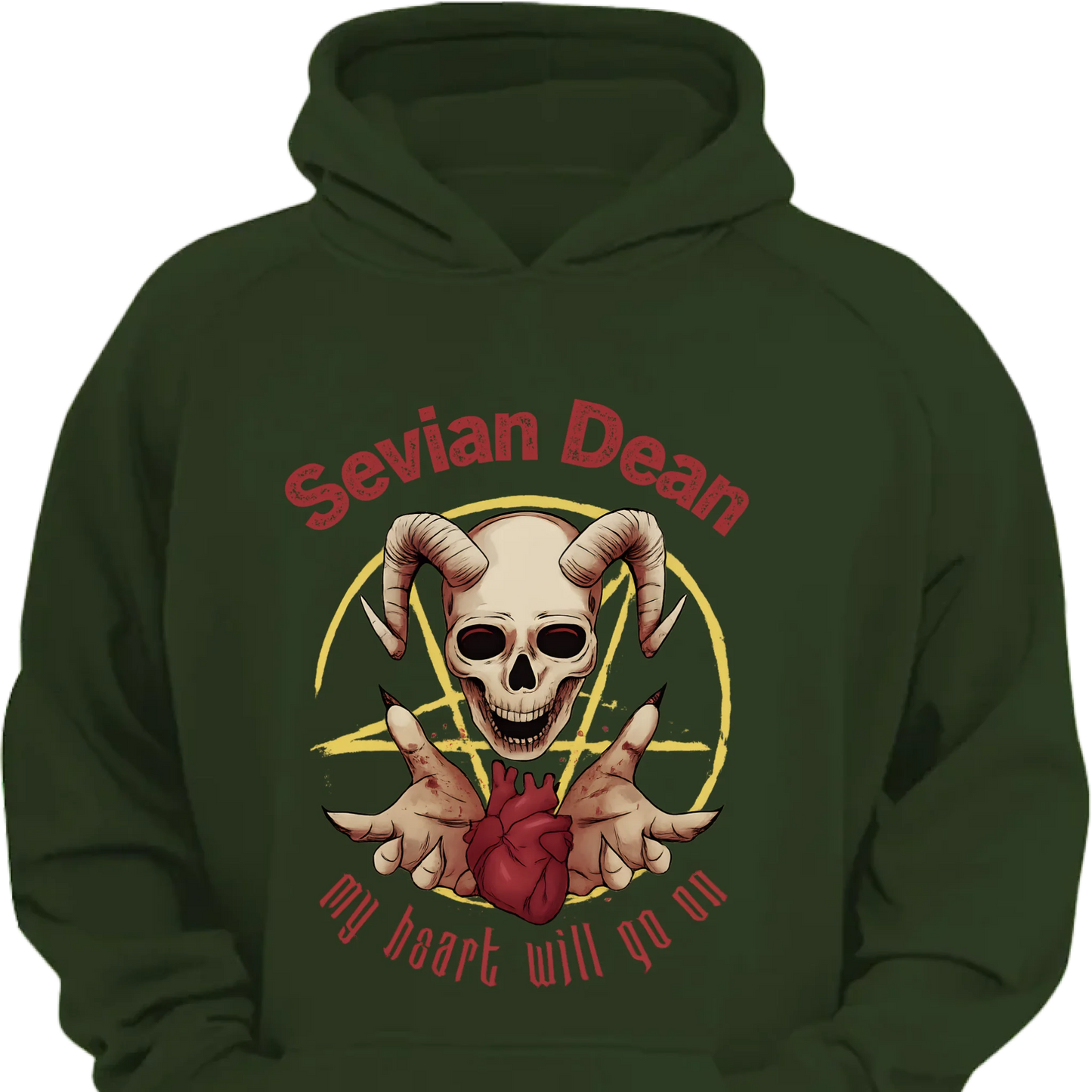 Hoodie Army Green3