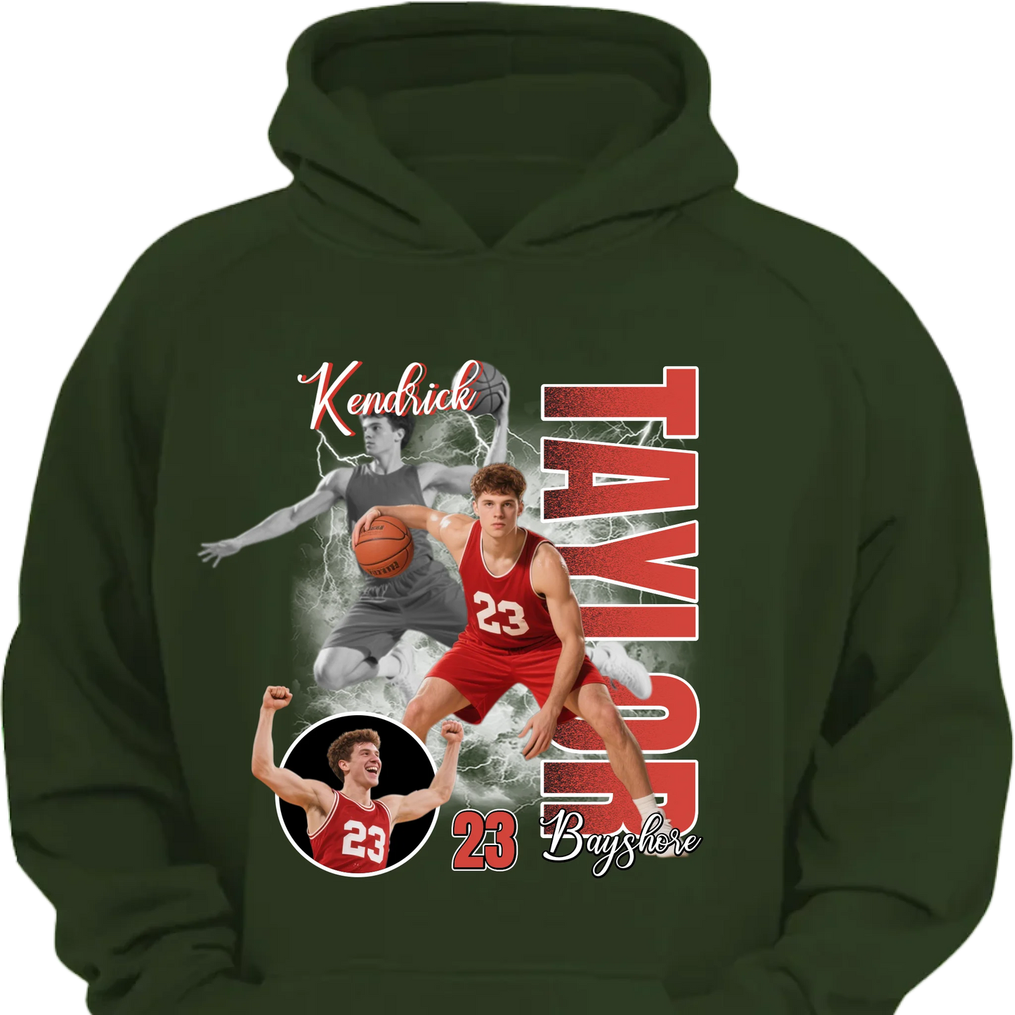 Hoodie Army Green3