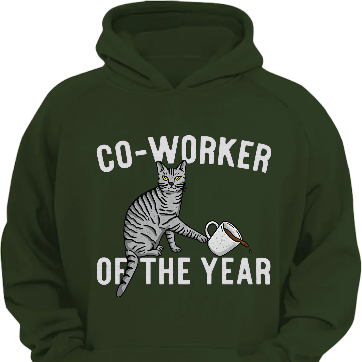 Hoodie Army Green3