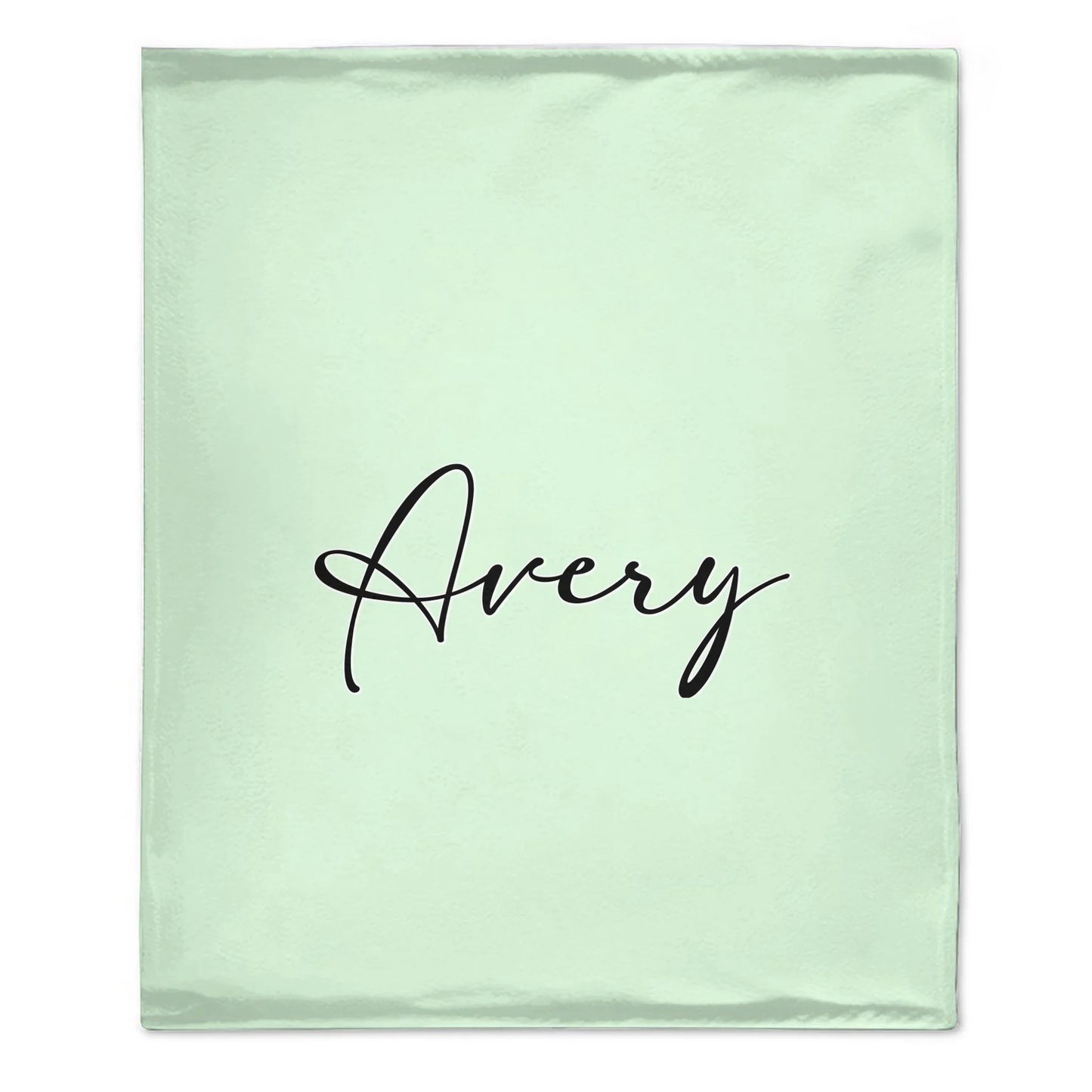 Custom Bunny Alphabet Blanket - Personalized Rabbit Initial Name Throw - Gift for Kids & Girls