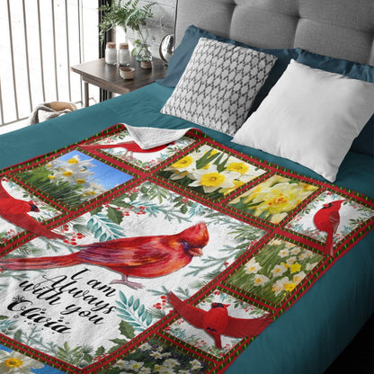 Custom Name I'm Always With You Blanket