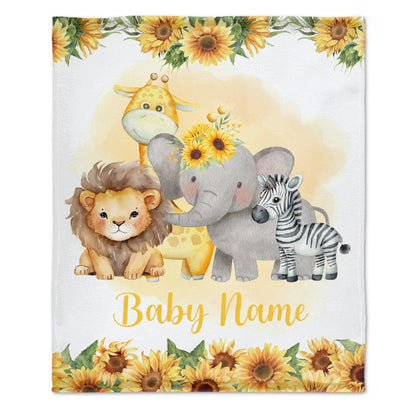 Custom Animal Blanket Gift - Super Soft - Blanket