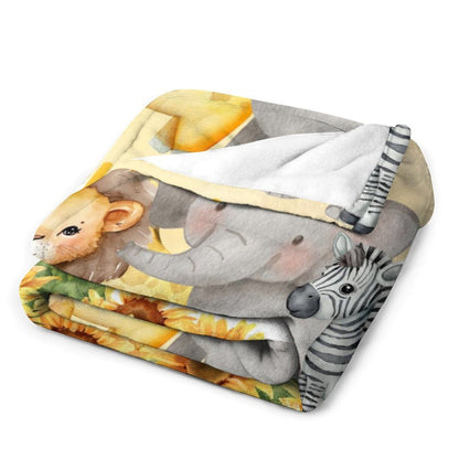 Custom Animal Blanket Gift - Super Soft - Blanket