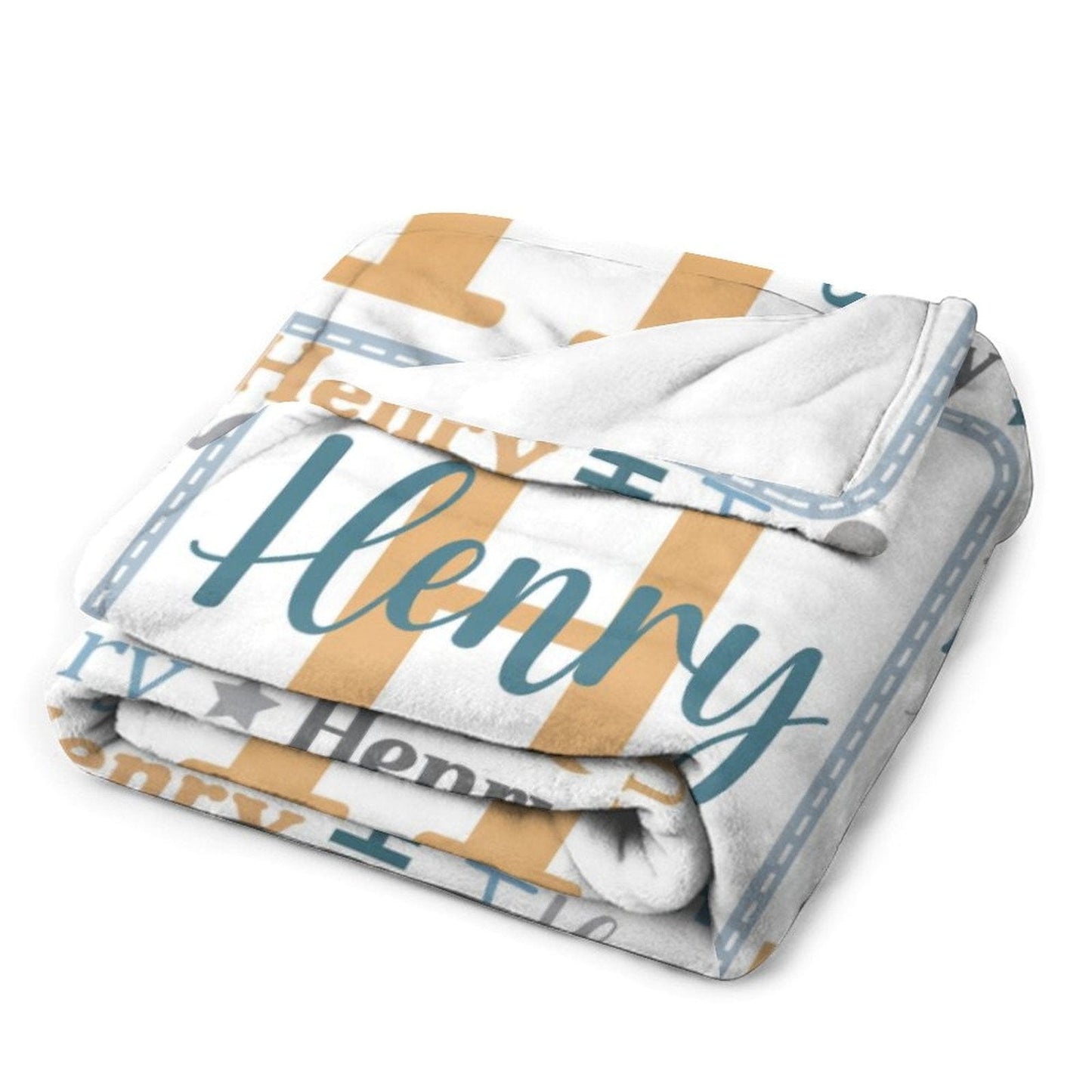 Collage Name Personalized Blanket